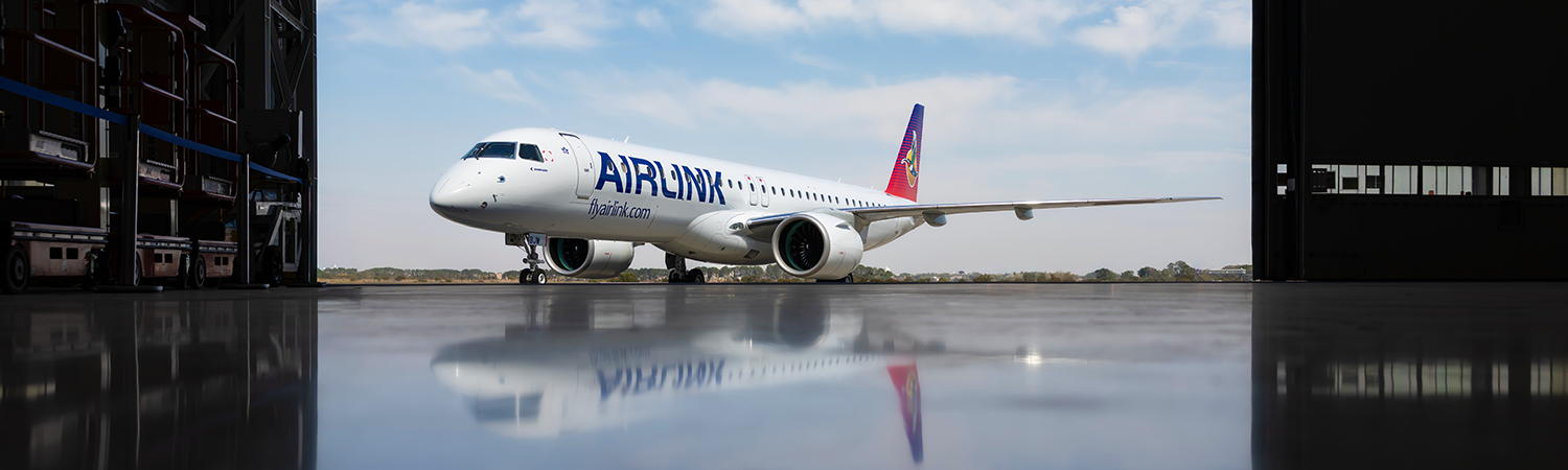 Airlink consummates Embraer E195-E2 acquisitions E195-E2 Banner
